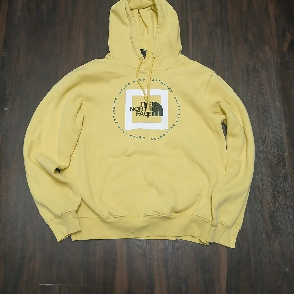 The North Face Yellow Hoodie for Men
